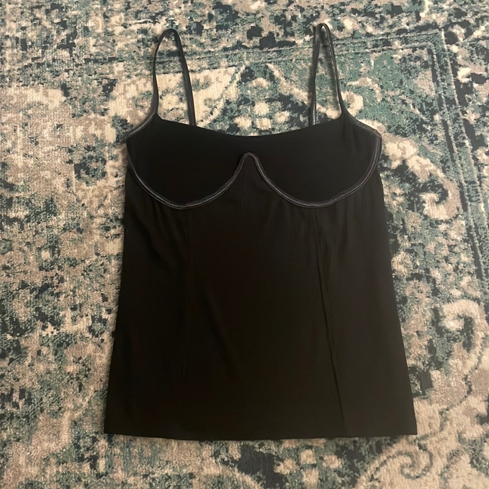 JOAH BROWN CAMI corset inspired TANK